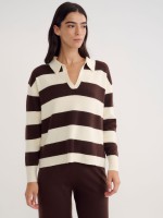 CIARA KNITTED POLO COLLAR