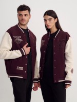 college bomber jacket