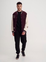 college bomber jacket