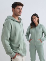 POSEIDON OVERSIZE ZIP UP HOODIE