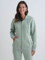 POSEIDON OVERSIZE ZIP UP HOODIE