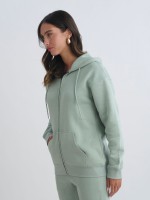 POSEIDON OVERSIZE ZIP UP HOODIE