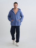 POSEIDON OVERSIZE ZIP UP HOODIE