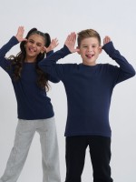 BASIC CREW NECK RIB-KIDS