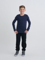 BASIC CREW NECK RIB-KIDS