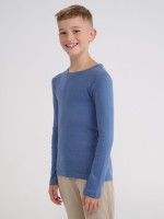 BASIC CREW NECK RIB-KIDS