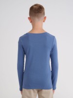 BASIC CREW NECK RIB-KIDS