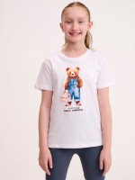 KIDS PRINTED CREW NECK T-SHIRT