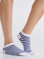 Printed Sneakers Socks– שלושה זוגות במארז