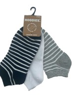 Printed Sneakers Socks– שלושה זוגות במארז