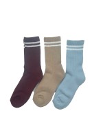 HIGH CREW SOCKS– שלושה זוגות במארז