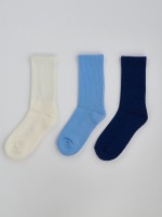 HIGH CREW SOCKS– שלושה זוגות במארז