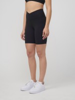 WRAP BIKER SHORTS