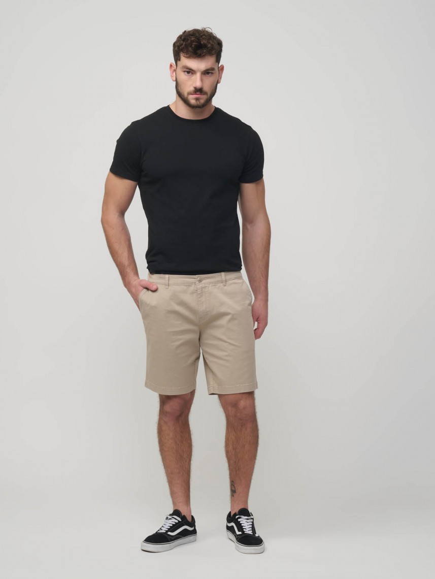 MEN BASIC CHINO SHORTS