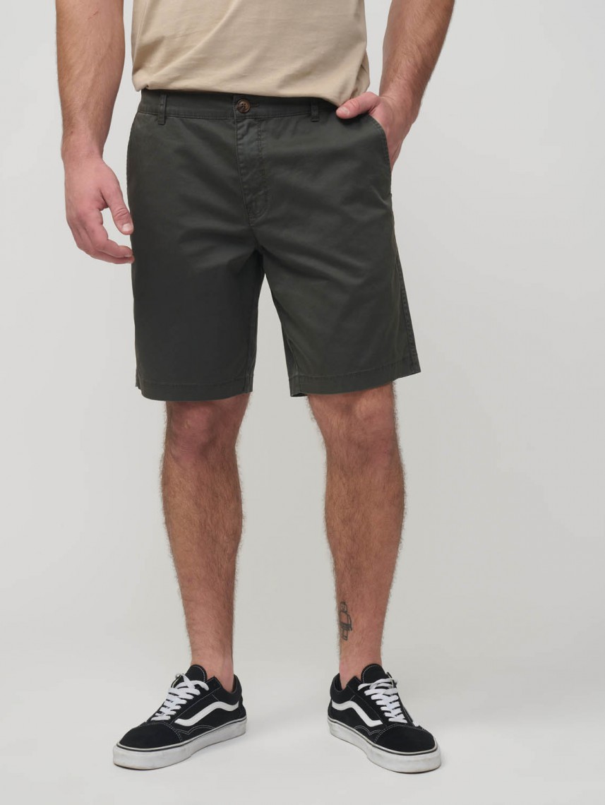 MEN BASIC CHINO SHORTS
