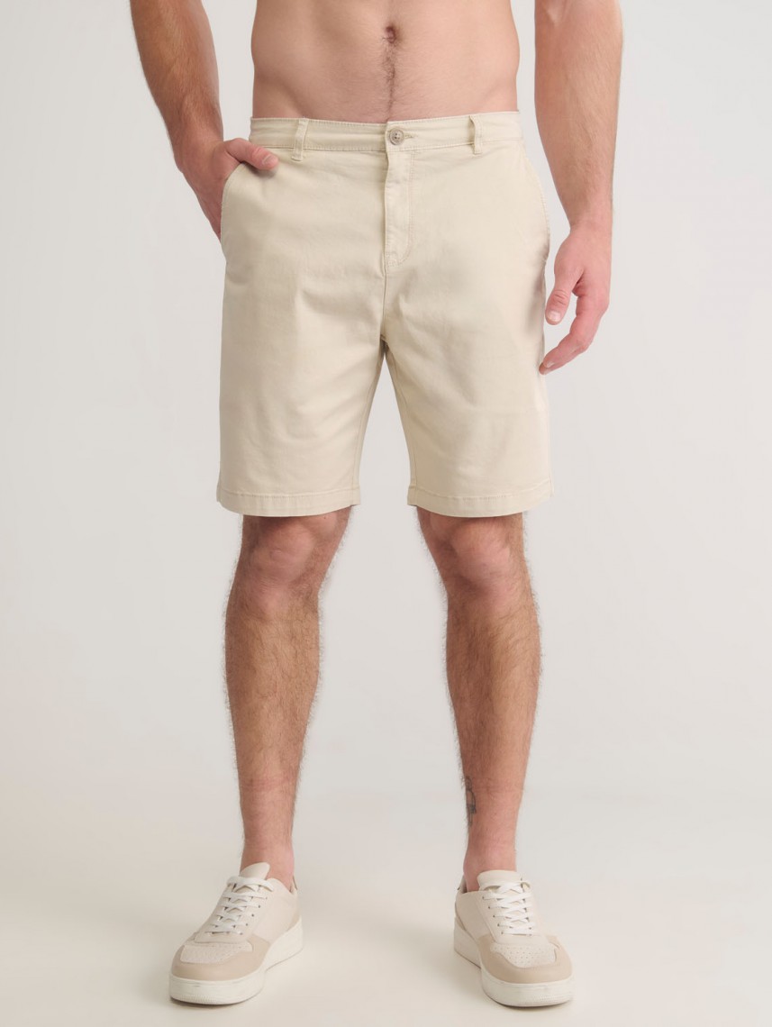 MEN BASIC CHINO SHORTS