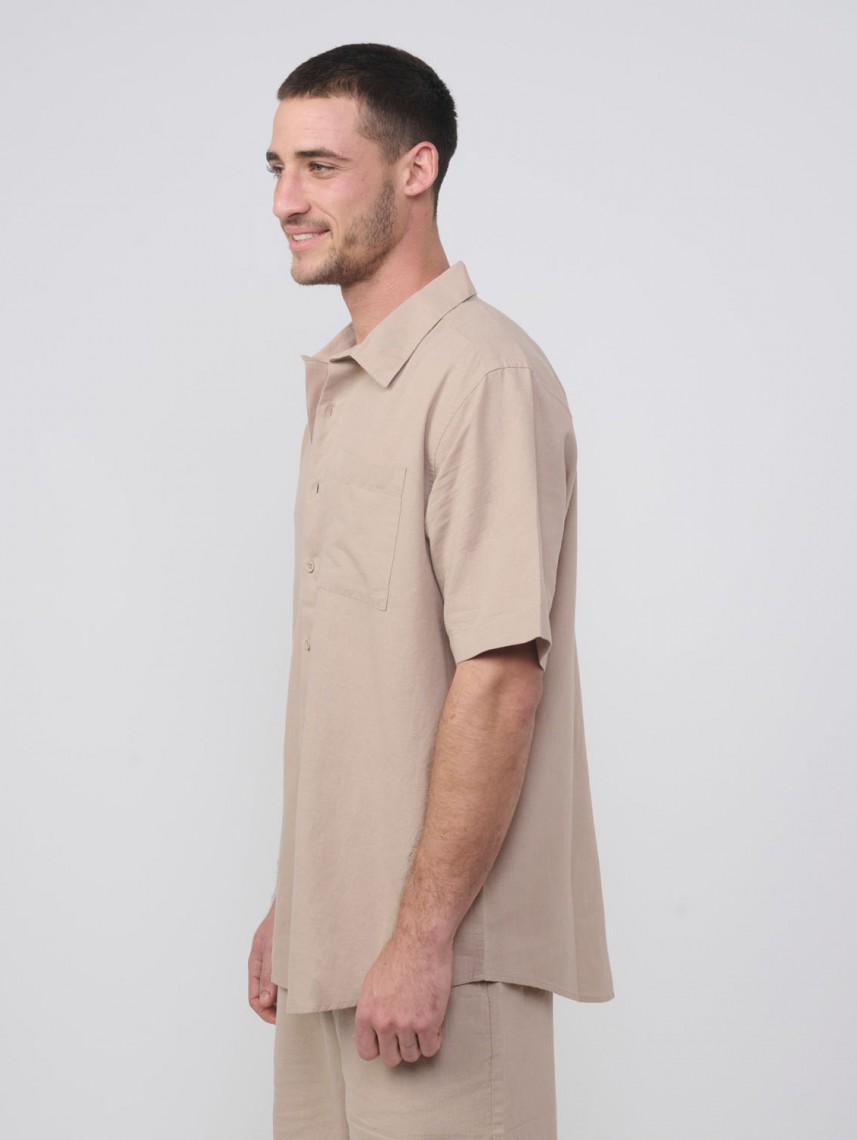 MEN LINEN SHIRT