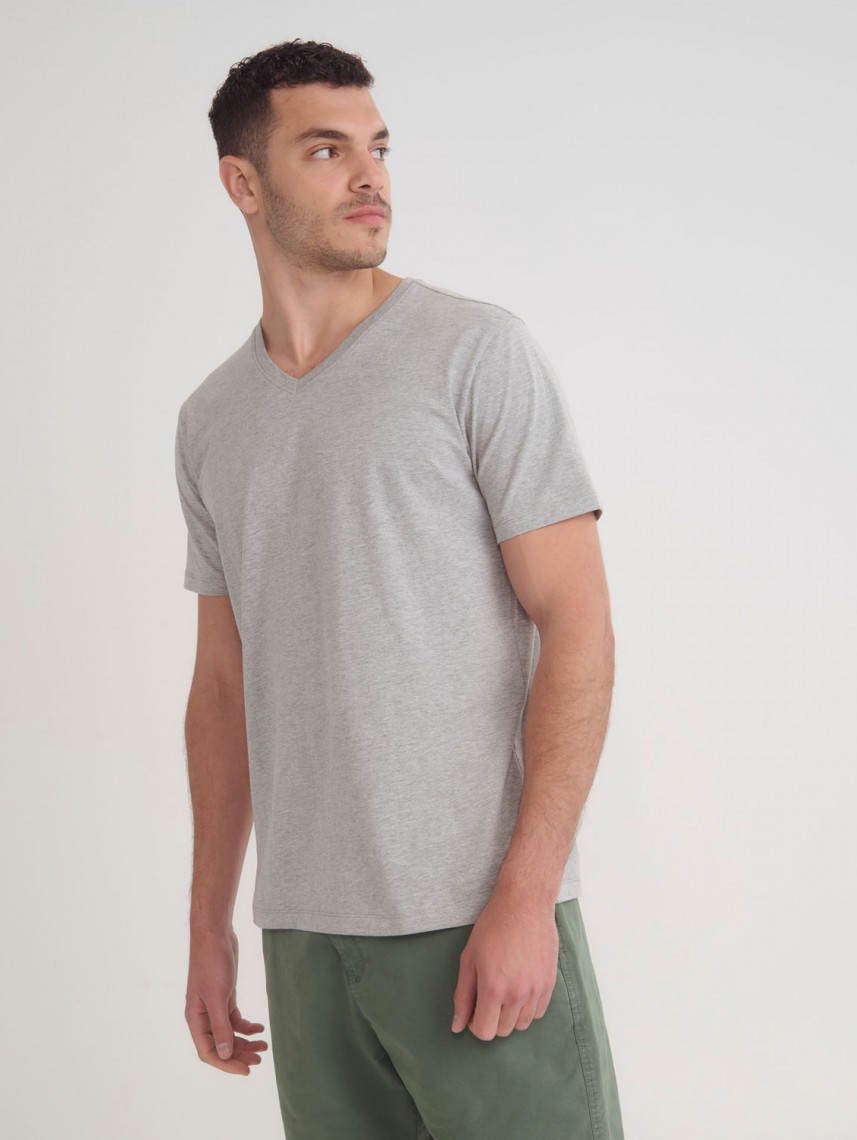 Basic V Neck Shirt Regular Fit