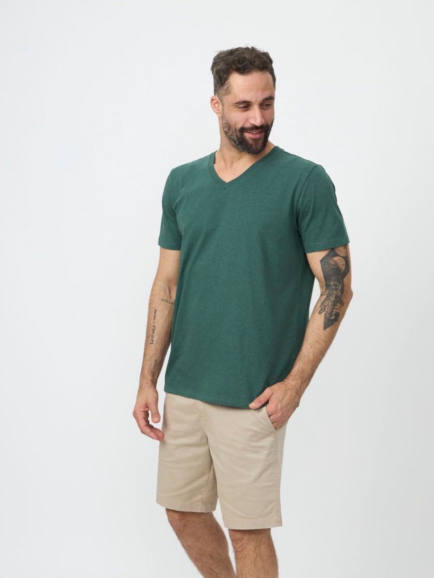 Basic V Neck Shirt Regular Fit