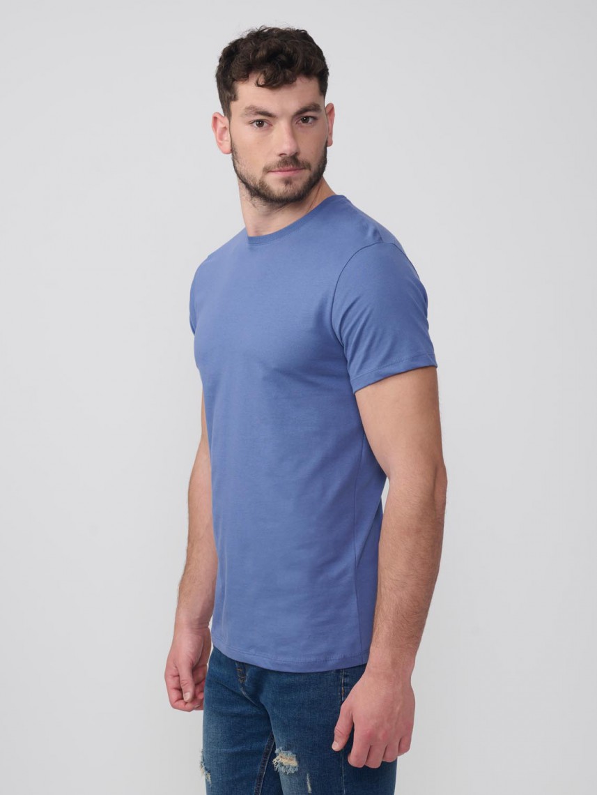 MEN’S Basic Slim Fit Crew Neck