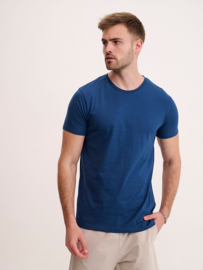 MEN’S Basic Slim Fit Crew Neck
