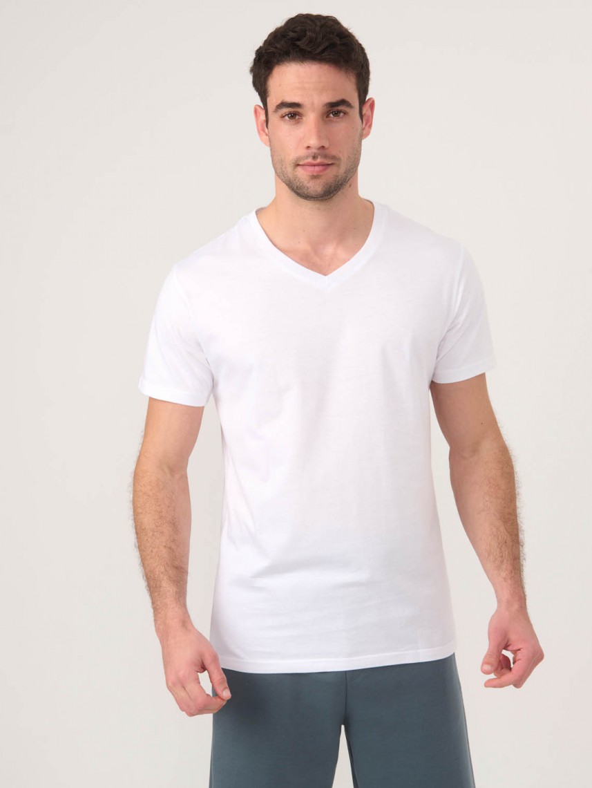 MEN’S Basic Slim Fit V neck