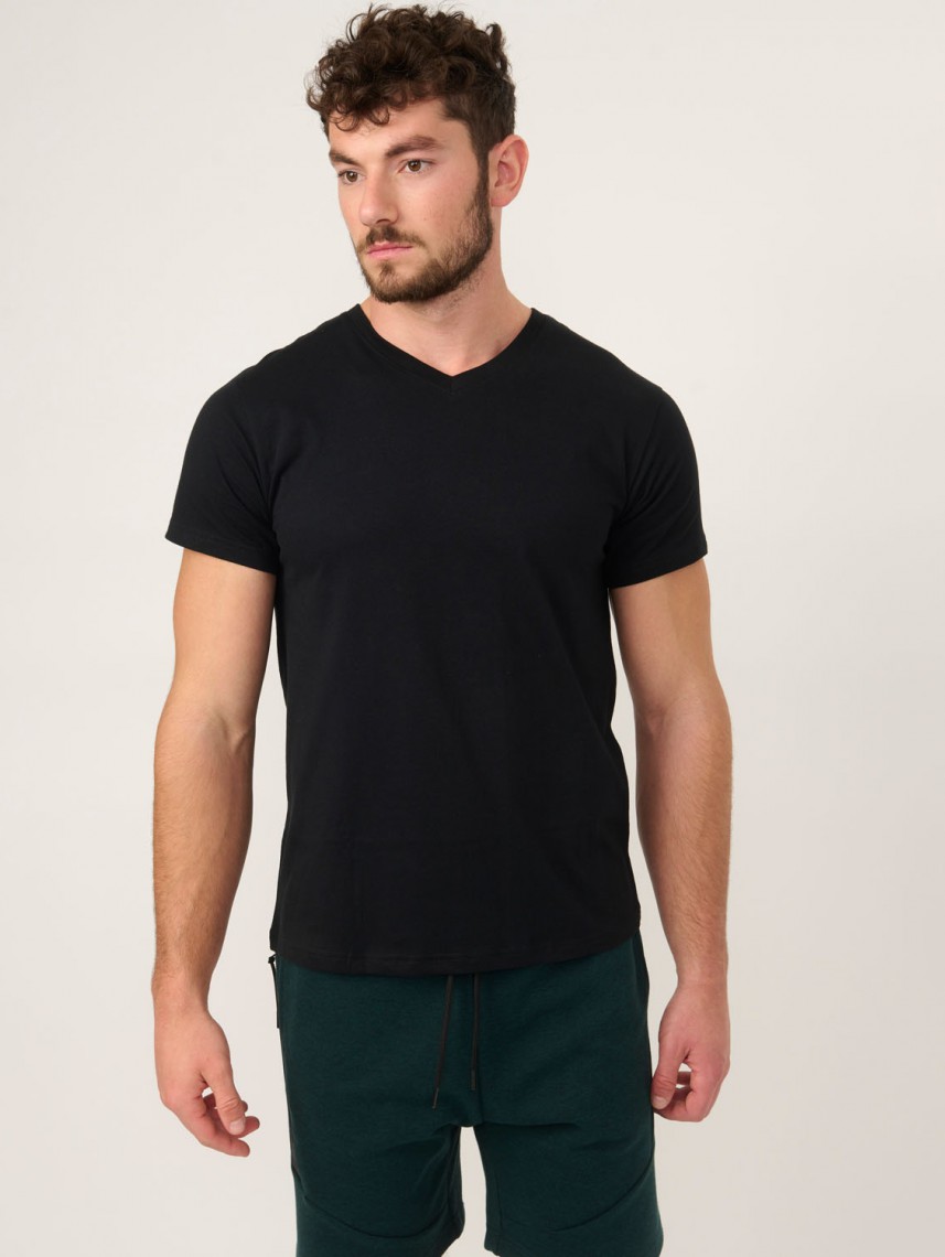 MEN’S Basic Slim Fit V neck
