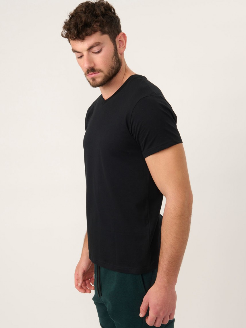 MEN’S Basic Slim Fit V neck