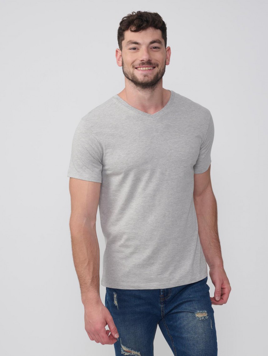 MEN’S Basic Slim Fit V neck