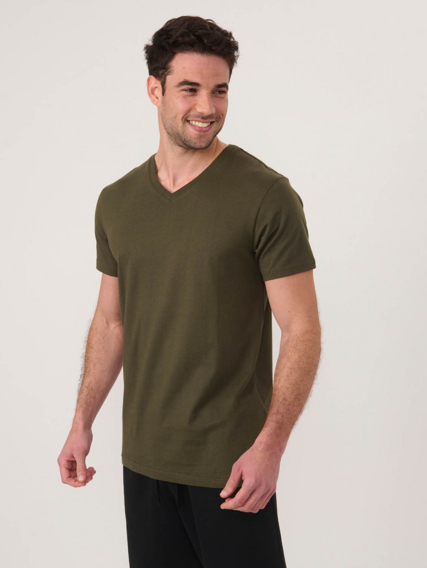 MEN’S Basic Slim Fit V neck