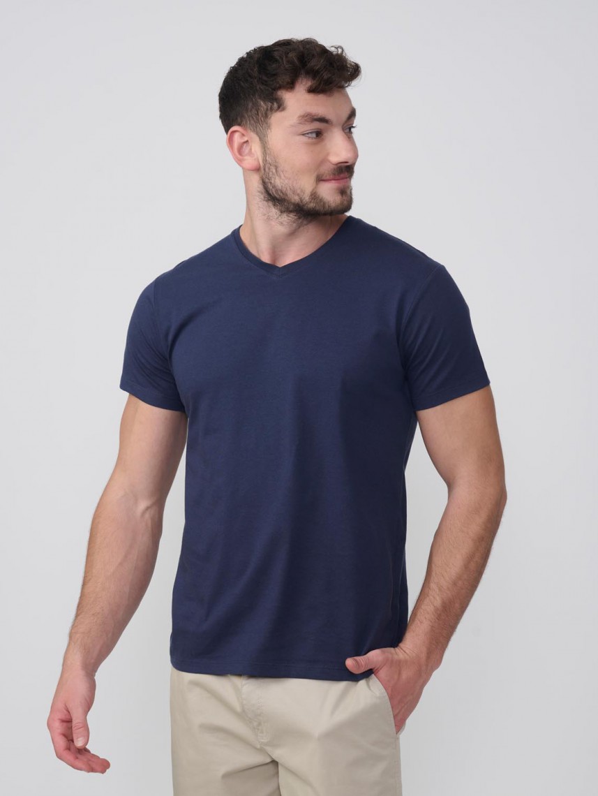 MEN’S Basic Slim Fit V neck