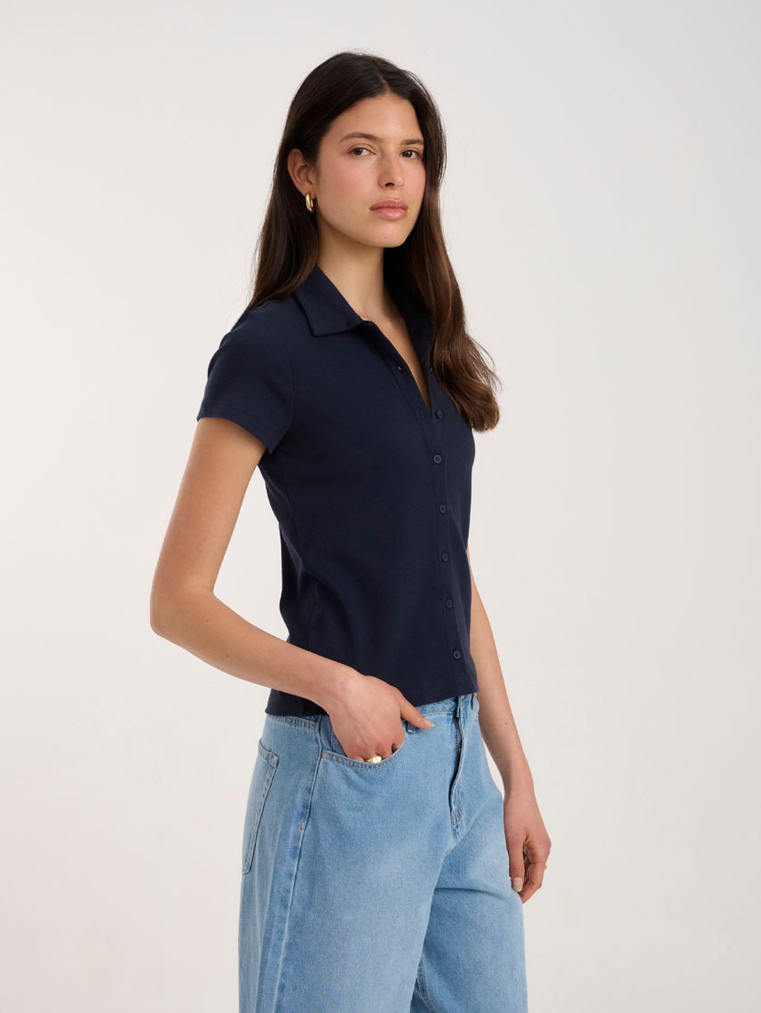 SANDRA BUTTON UP SHIRT