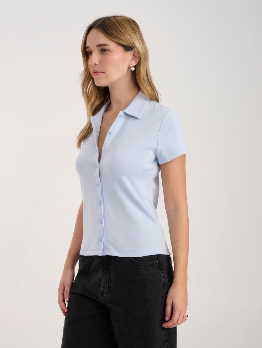 SANDRA BUTTON UP SHIRT