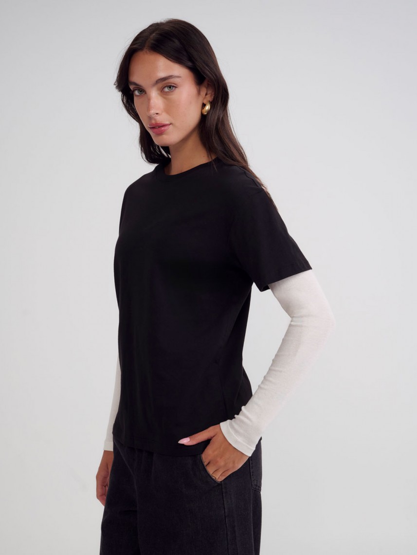 SHANDY DOUBLE SLEEVE SHIRT