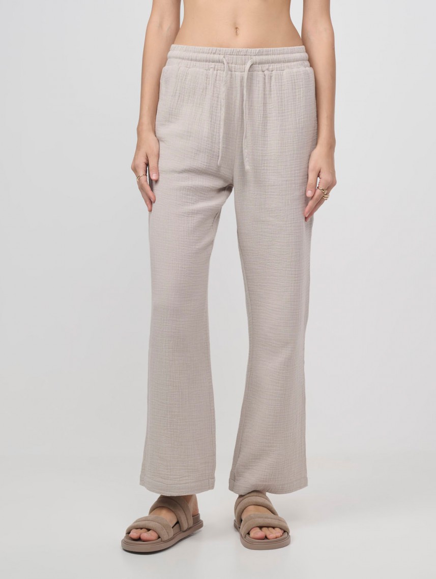 LONG GAUZE PANTS