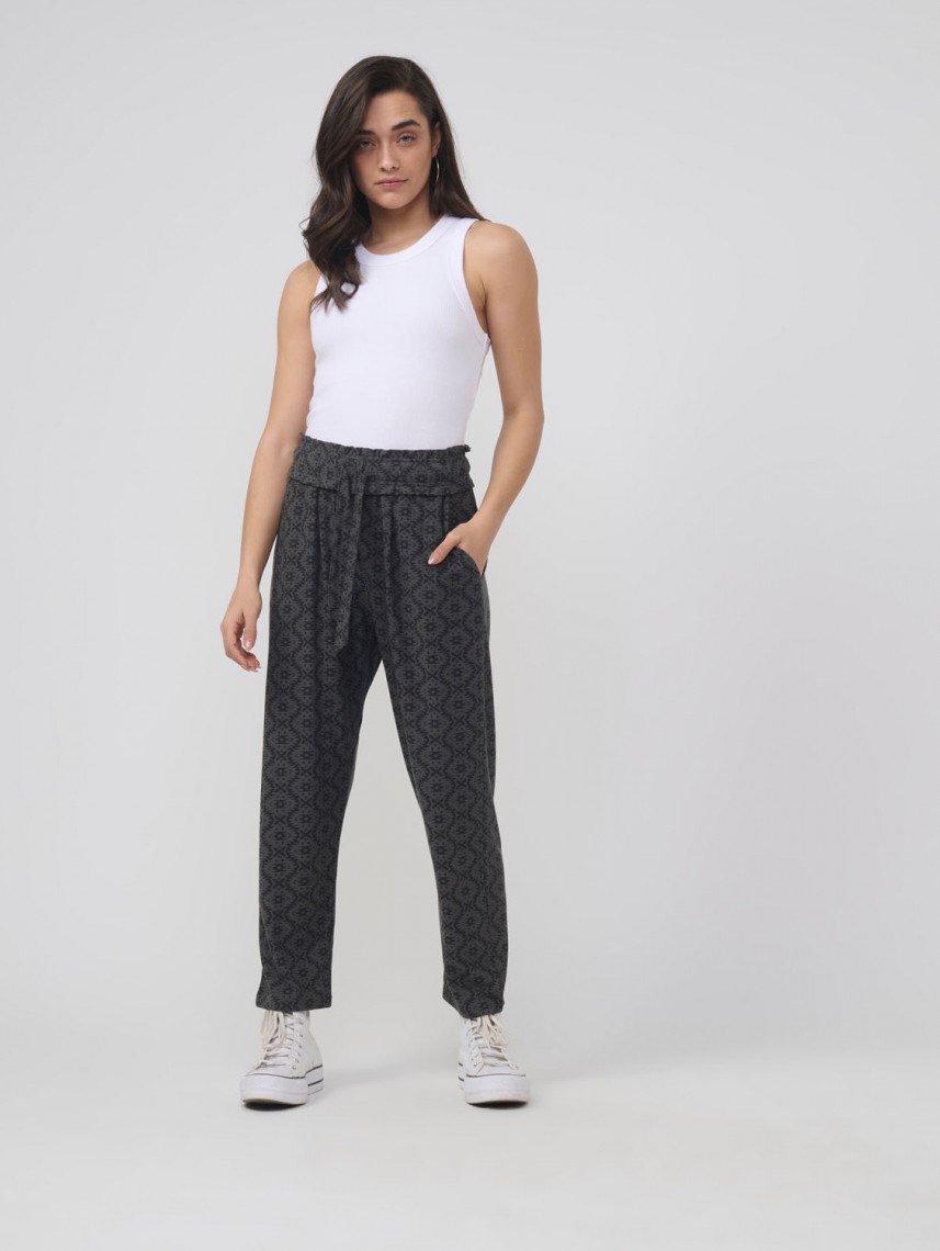 PRINTED FISHERMAN PANTS