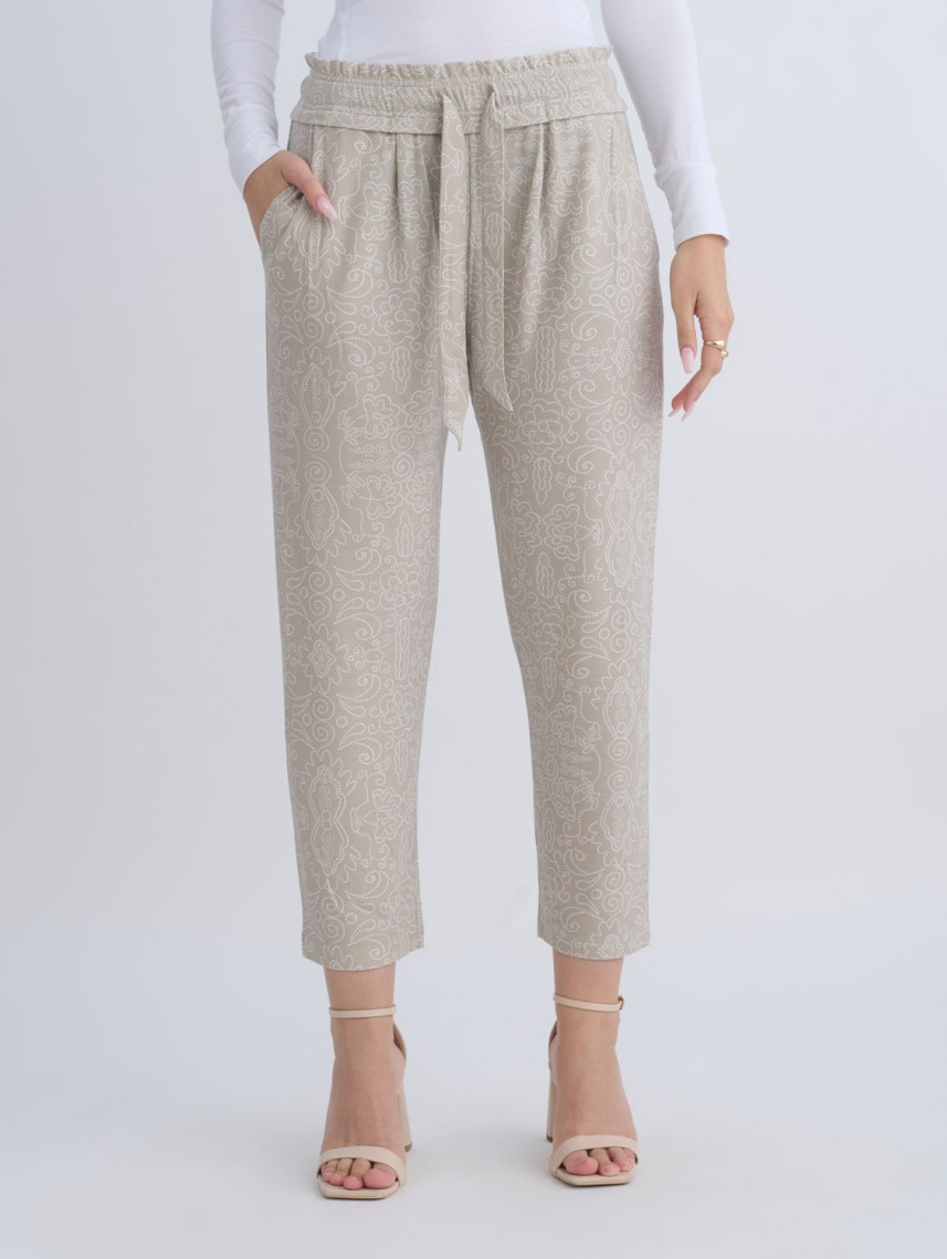 PRINTED FISHERMAN PANTS