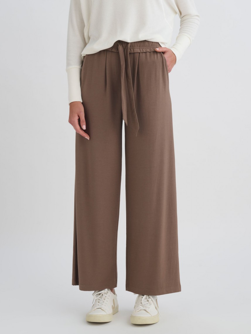 WIDE LEG FISHERMEN PANTS