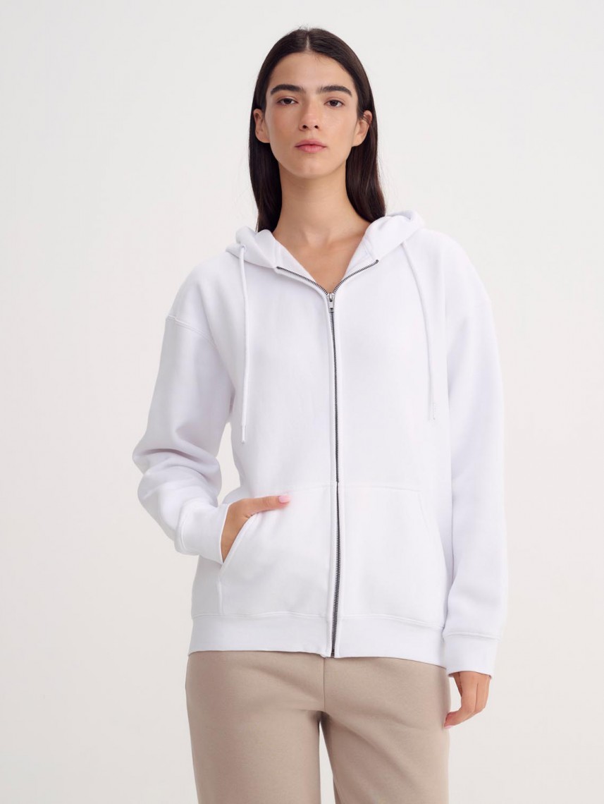 POSEIDON OVERSIZE ZIP UP HOODIE
