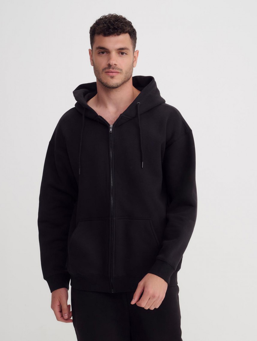 POSEIDON OVERSIZE ZIP UP HOODIE