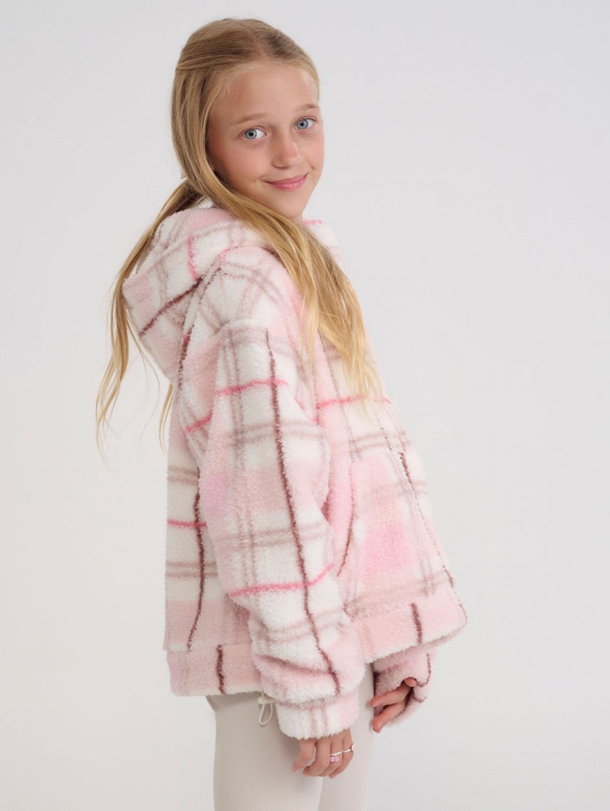 KIDS SOFT FUR JACKET