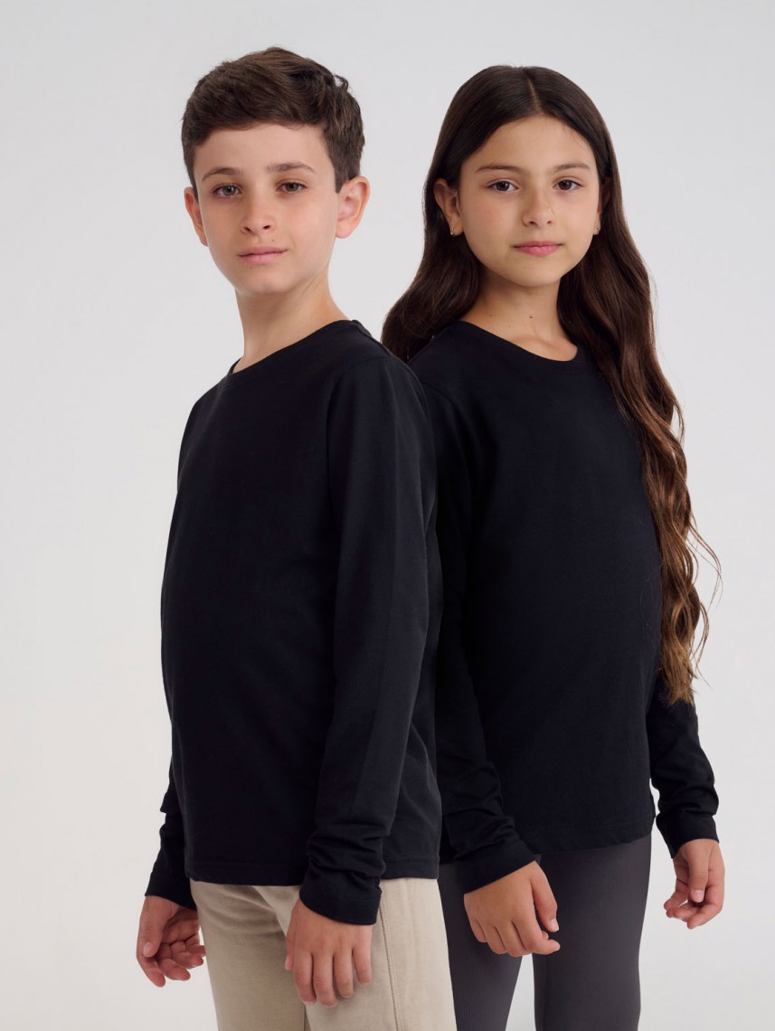 KIDS CREW NECK LONG SLEEVE