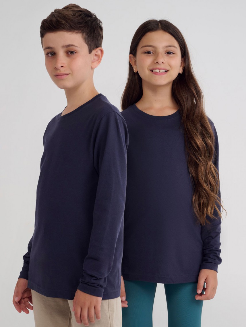 KIDS CREW NECK LONG SLEEVE