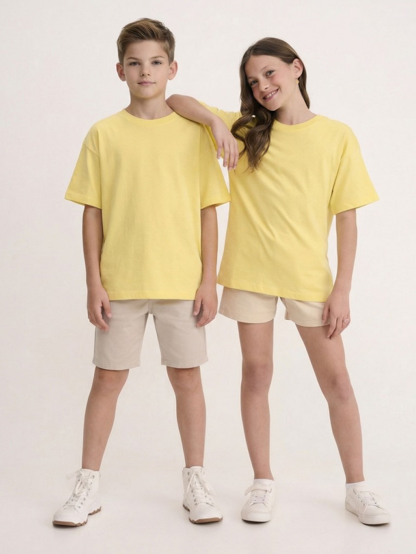 KIDS OVERSIZE BASIC SHIRT