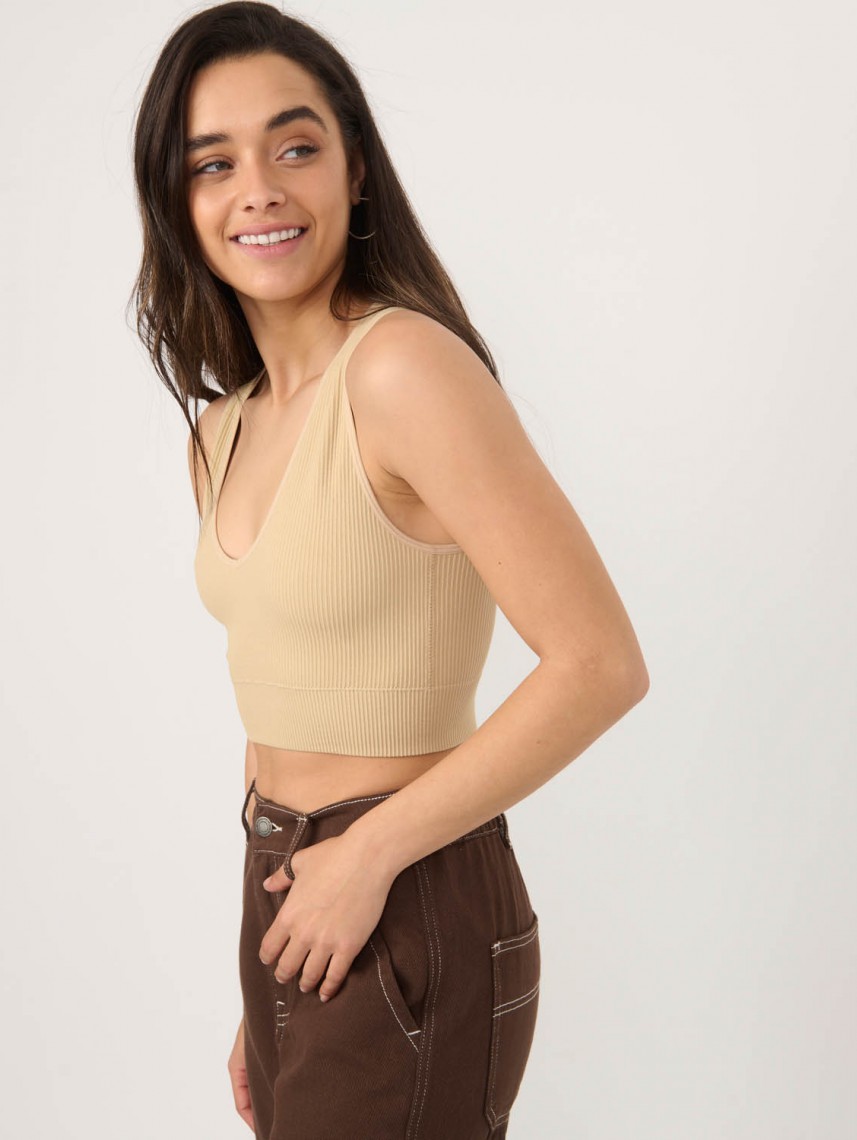 WHITNEY SEAMLESS V- TANK