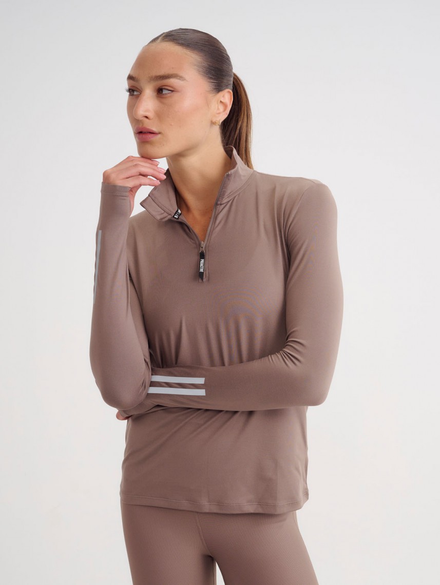 SHADOW HALF ZIP PRO SHIRT