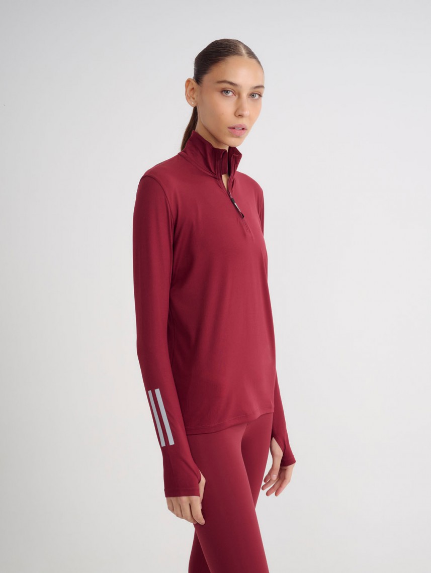 SHADOW HALF ZIP PRO SHIRT