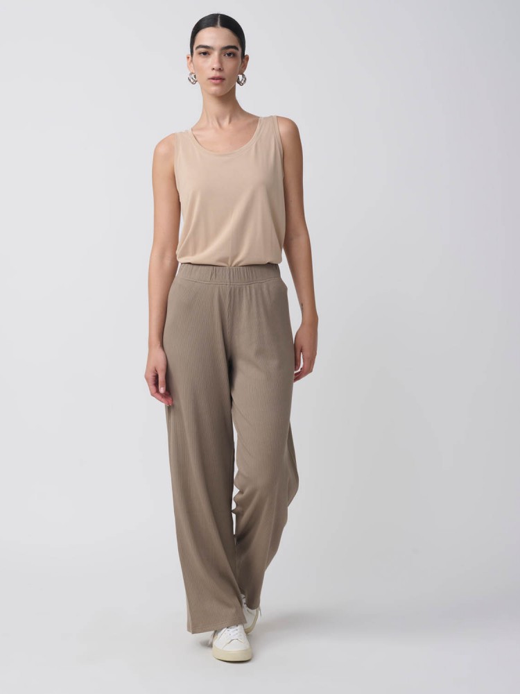 MIKA LOOSE RIBBED PANTS