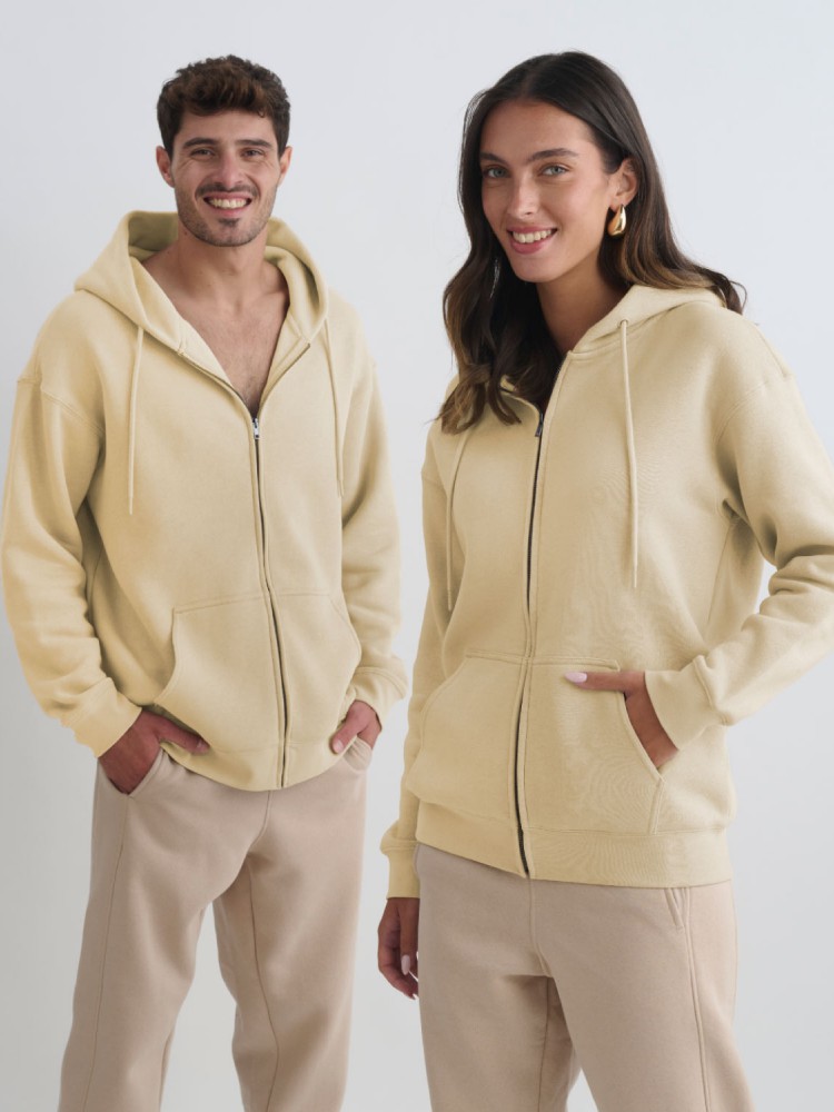 POSEIDON OVERSIZE ZIP UP HOODIE