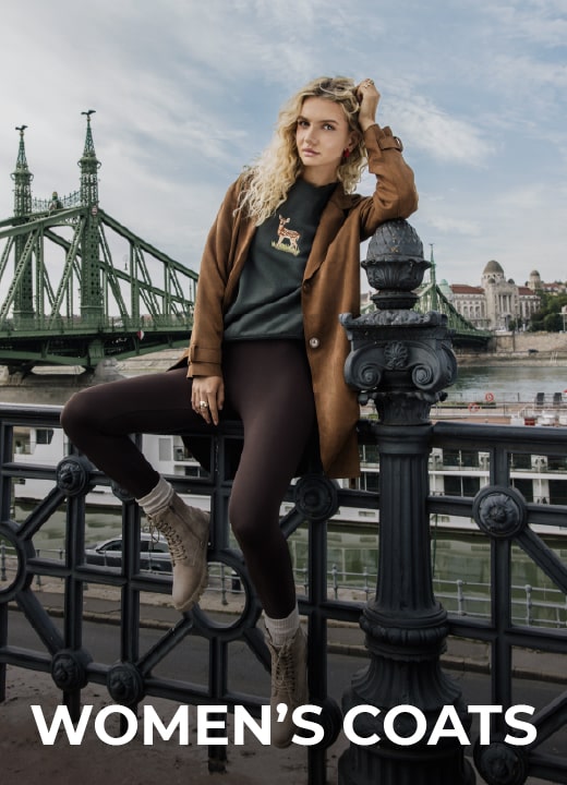 קנה עכשיו מעילים לנשים